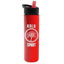 Slim Travel Tumbler - 16 oz. Double Wall Insulated with Flip Straw Lid